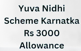 Karnataka Yuva Nidhi Scheme